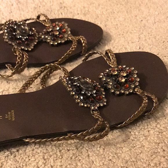 Jewel Braided Rope Slides - Picture 5 of 7